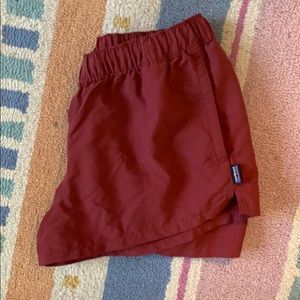 Red Barely Baggies